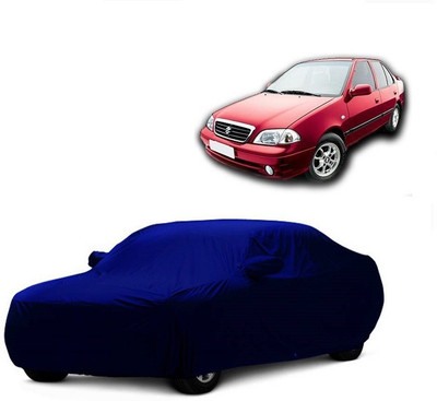 MoTRoX Car Cover For Maruti Suzuki Esteem (With Mirror Pockets)(Blue)