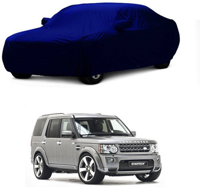MoTRoX Car Cover For Land Rover Discovery (With Mirror Pockets)(Blue)