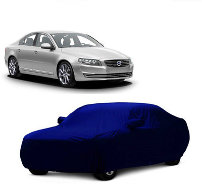 MoTRoX Car Cover For Volvo S80 (With Mirror Pockets)(Blue)