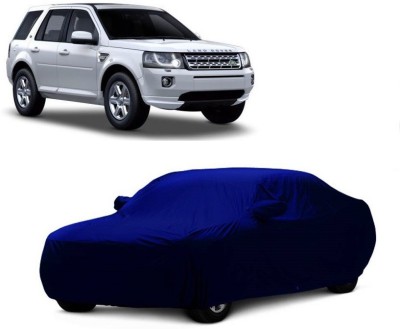 MoTRoX Car Cover For Land Rover Freelander 2 (With Mirror Pockets)(Blue)