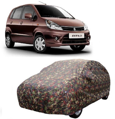 MoTRoX Car Cover For Maruti Suzuki Zen (With Mirror Pockets)(Multicolor)