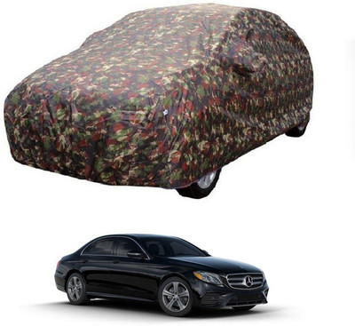 MoTRoX Car Cover For Mercedes Benz E350 (With Mirror Pockets)(Multicolor)