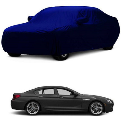 MoTRoX Car Cover For BMW Alpina B6 (With Mirror Pockets)(Blue)