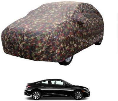 MoTRoX Car Cover For Honda Civic (With Mirror Pockets)(Multicolor)