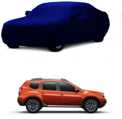 MoTRoX Car Cover For Renault Duster (With Mirror Pockets)(Blue)