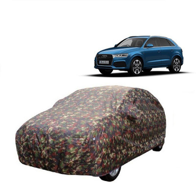 MoTRoX Car Cover For Audi Q3 (With Mirror Pockets)(Multicolor)