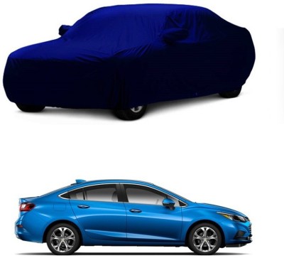 MoTRoX Car Cover For Chevrolet Cruze (With Mirror Pockets)(Blue)