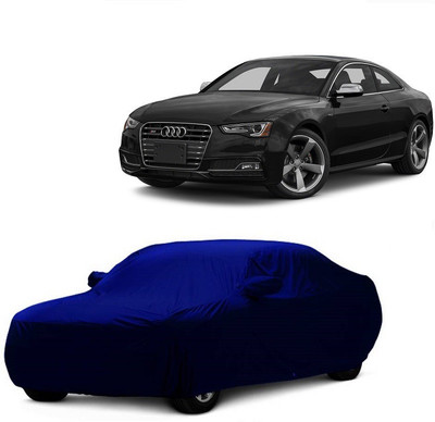 MoTRoX Car Cover For Audi S5 (With Mirror Pockets)(Blue)