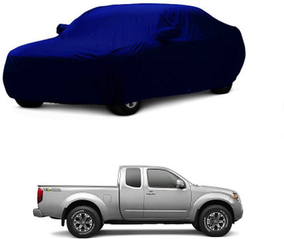 MoTRoX Car Cover For Nissan Frontier (With Mirror Pockets)(Blue)
