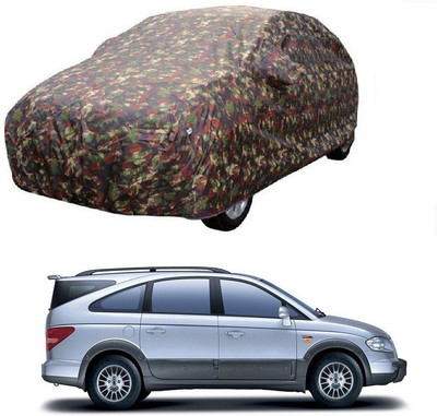 MoTRoX Car Cover For SsangYong Rodius (With Mirror Pockets)(Multicolor)
