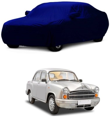 MoTRoX Car Cover For HM Ambassador 2.0D (With Mirror Pockets)(Blue)