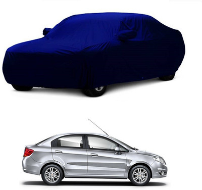 MoTRoX Car Cover For Chevrolet Sail (With Mirror Pockets)(Blue)