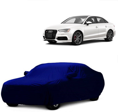 MoTRoX Car Cover For Audi S3 (With Mirror Pockets)(Blue)