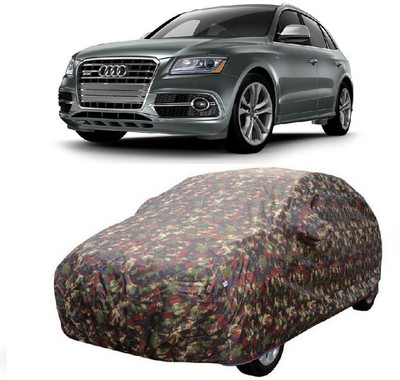MoTRoX Car Cover For Audi SQ5 (With Mirror Pockets)(Multicolor)