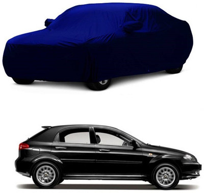 MoTRoX Car Cover For Chevrolet Optra SRV (With Mirror Pockets)(Blue)