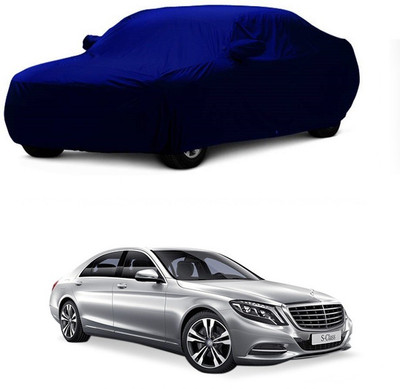 MoTRoX Car Cover For Mercedes Benz E-Class (With Mirror Pockets)(Blue)