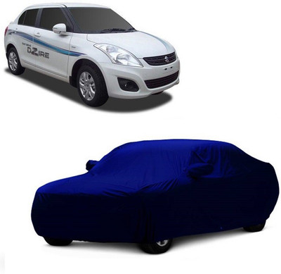 MoTRoX Car Cover For Maruti Suzuki Swift Dzire (With Mirror Pockets)(Blue)