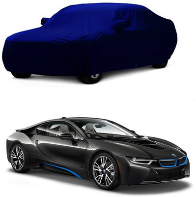 MoTRoX Car Cover For BMW I8 (With Mirror Pockets)(Blue)