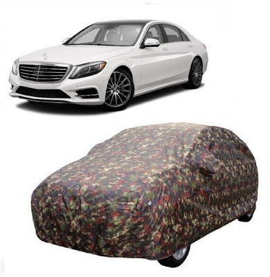 MoTRoX Car Cover For Mercedes Benz S500 (With Mirror Pockets)(Multicolor)