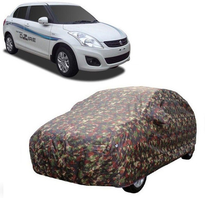 MoTRoX Car Cover For Maruti Suzuki Swift Dzire (With Mirror Pockets)(Multicolor)
