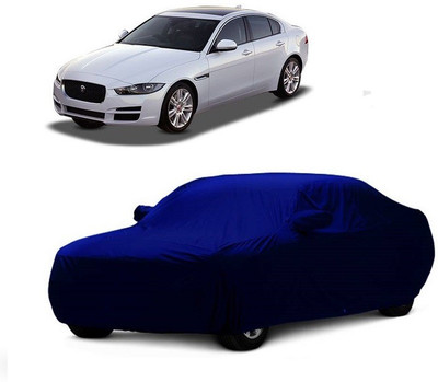 MoTRoX Car Cover For Jaguar XE (With Mirror Pockets)(Blue)