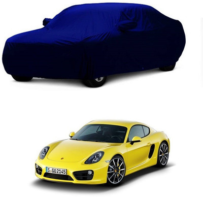 MoTRoX Car Cover For Porsche Cayman (With Mirror Pockets)(Blue)
