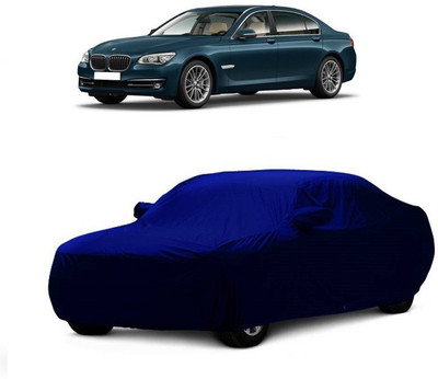 MoTRoX Car Cover For BMW 720D (With Mirror Pockets)(Blue)
