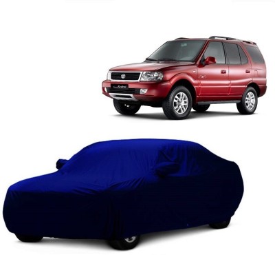 MoTRoX Car Cover For Tata Safari (With Mirror Pockets)(Blue)