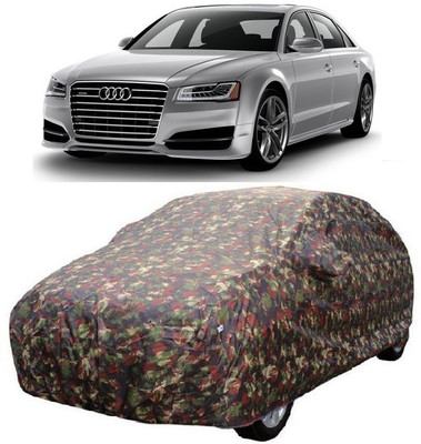 MoTRoX Car Cover For Audi A8 (With Mirror Pockets)(Multicolor)