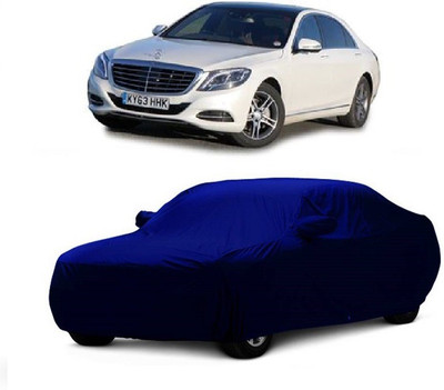 MoTRoX Car Cover For Mercedes Benz S300 (With Mirror Pockets)(Blue)