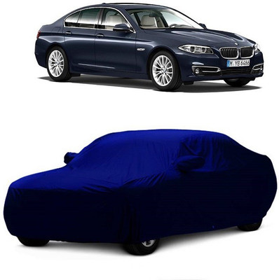MoTRoX Car Cover For BMW 5 Series (With Mirror Pockets)(Blue)