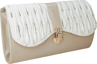 

Bee Fashionable Casual Tan Clutch