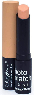 

Color Fever Photo match CC Complexion Pan Stick (Peach Nude) Concealer(Multi)