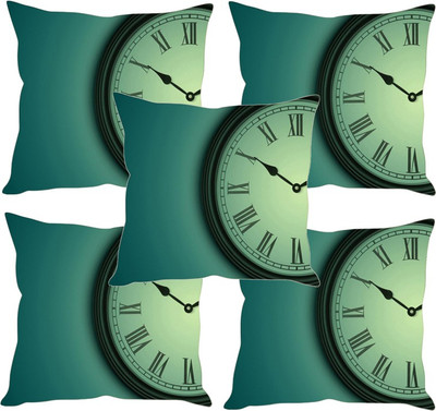

Sleep Nature's Printed Cushions Cover(Pack of 5, 30.63 cm*30.63 cm, Multicolor)