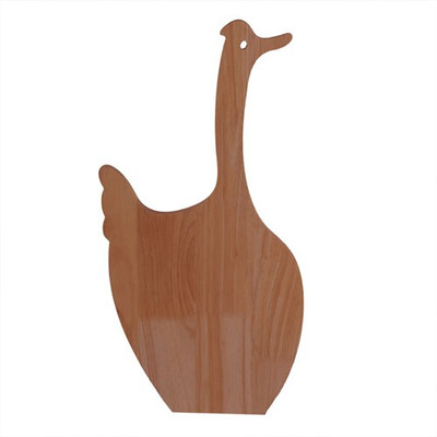 

MD Design Cut-Out Wood Chopping & Serving Board,Duck Wood Cutting Board(Beige Pack of 1)