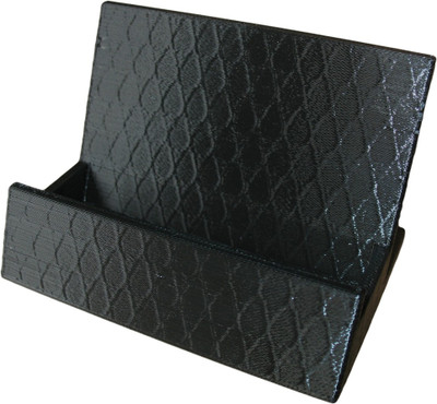 

3Idea Technology 1 Compartments Plastic Business Card Holder(Black)