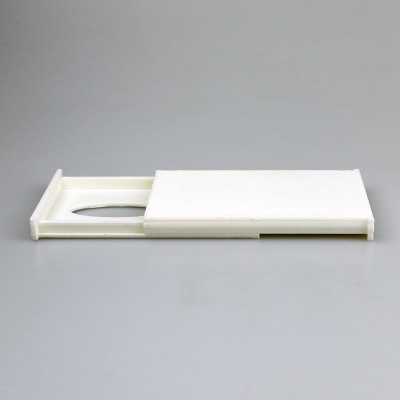 

3Idea Technology 1 Compartments Plastic Sliding Business Card Holder(White)