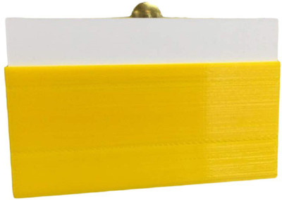 

3Idea Technology 1 Compartments Plastic Business Card Holder(Yellow)