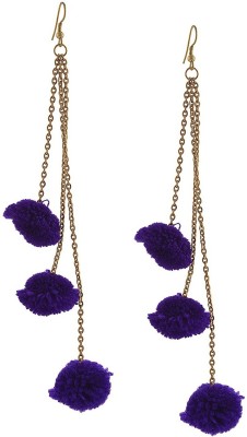 FashMade Pom Pom Fabric Drops & Danglers