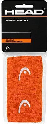 

Head Sweat Absorption 2.5" Fitness Band(Orange, Pack of 2)