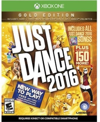 

Ubisoft JUST DANCE 2016 GOLD EDITION(Video game Xbox one) Gaming Accessory Kit(Black, For Xbox One)