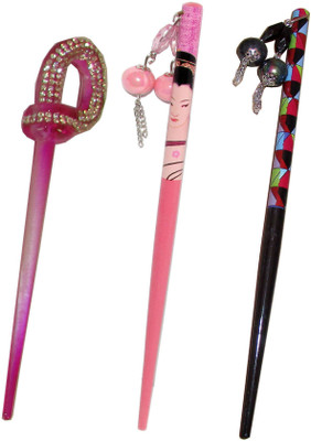 

Sanskruti Juda Stick Hair Accessory Set(Multicolor)