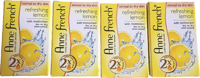 

Anne French Refreshing Lemon ( Pack of 4, 40 Gm each) Cream(40 g, Set of 4)