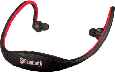 

Avenue Wireless BT Headset With Mic Bluetooth Headphone(Red, On the Ear)