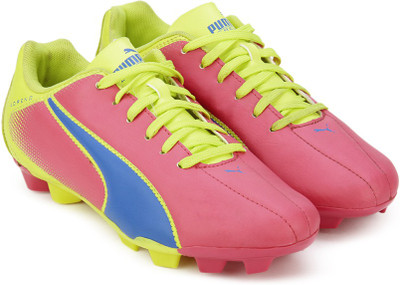 

Puma Boys Lace Football Shoes(Pink, 10341902