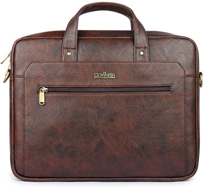 

The Clownfish 15.6 inch Laptop Messenger Bag(Brown)