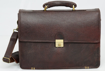 

Hidekin 17 inch Laptop Messenger Bag(Brown)