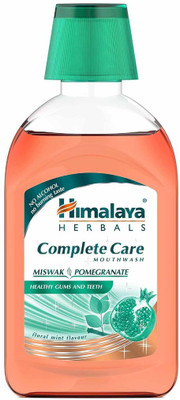 

Himalaya Complete Care Mouthwash - Miswak, Pomegranate(215 ml)