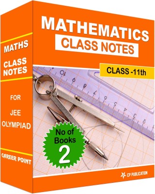 Class Notes 11th Mathematics (Set Of 2 Volumes) For JEE/Olympiad By Career Point Kota(Paperback, Career Point Kota)