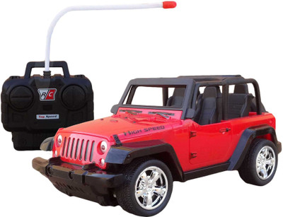

Toys spot Toys Spot Premium Quality Supper Jeep RC Car 1:20 with 27Mhz 60m Range -Red(Multicolor)